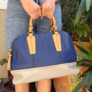 Multicolored orYANY Pebbled Leather Handbag